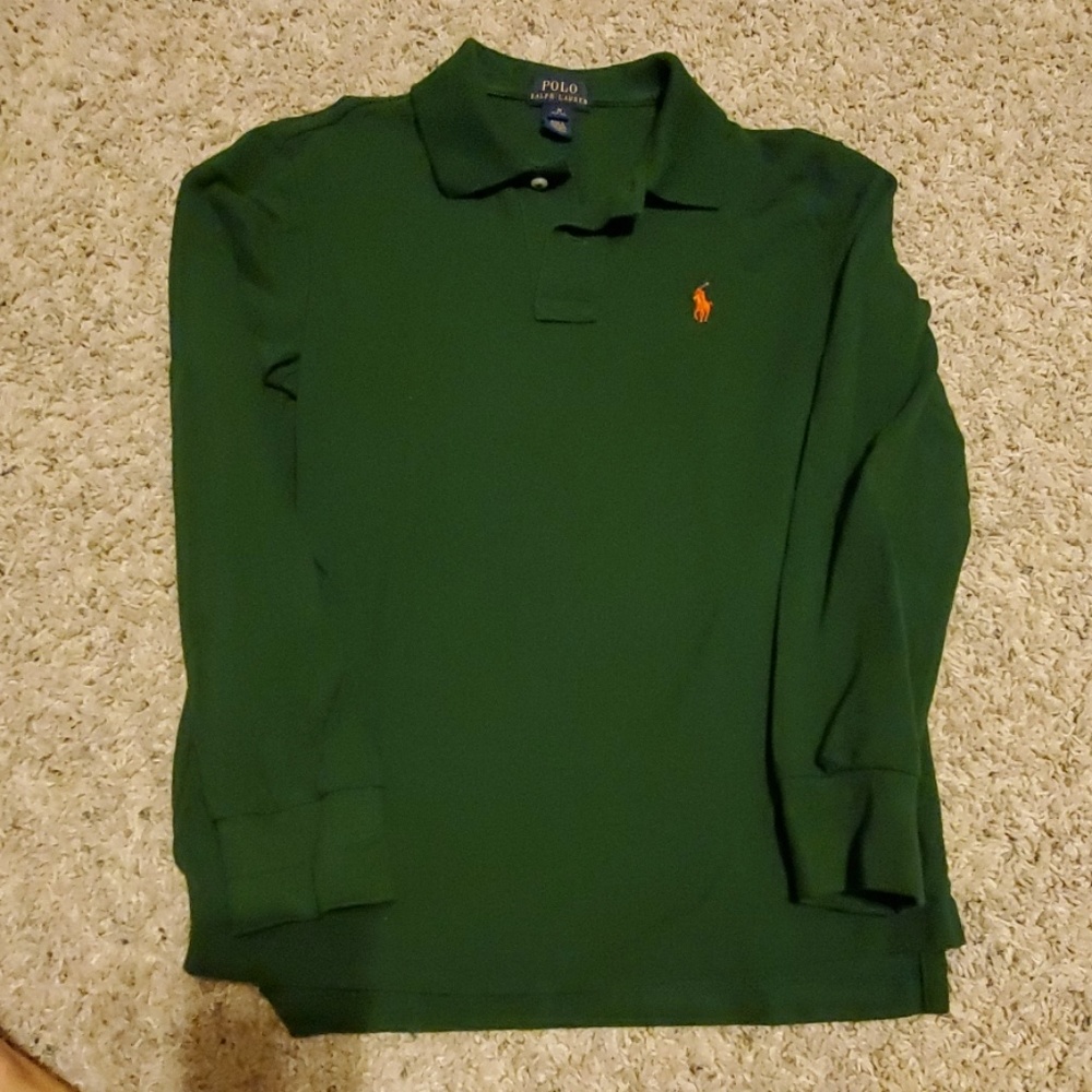 Boys Hunter Green Polo